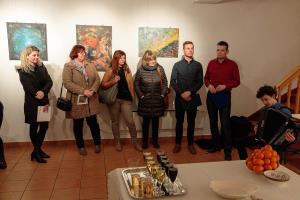 Otvoritev razstave Neve Pavlin 1